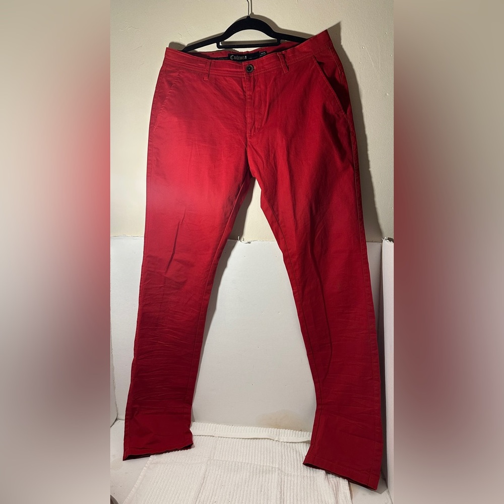Cultura Men's Red Pants